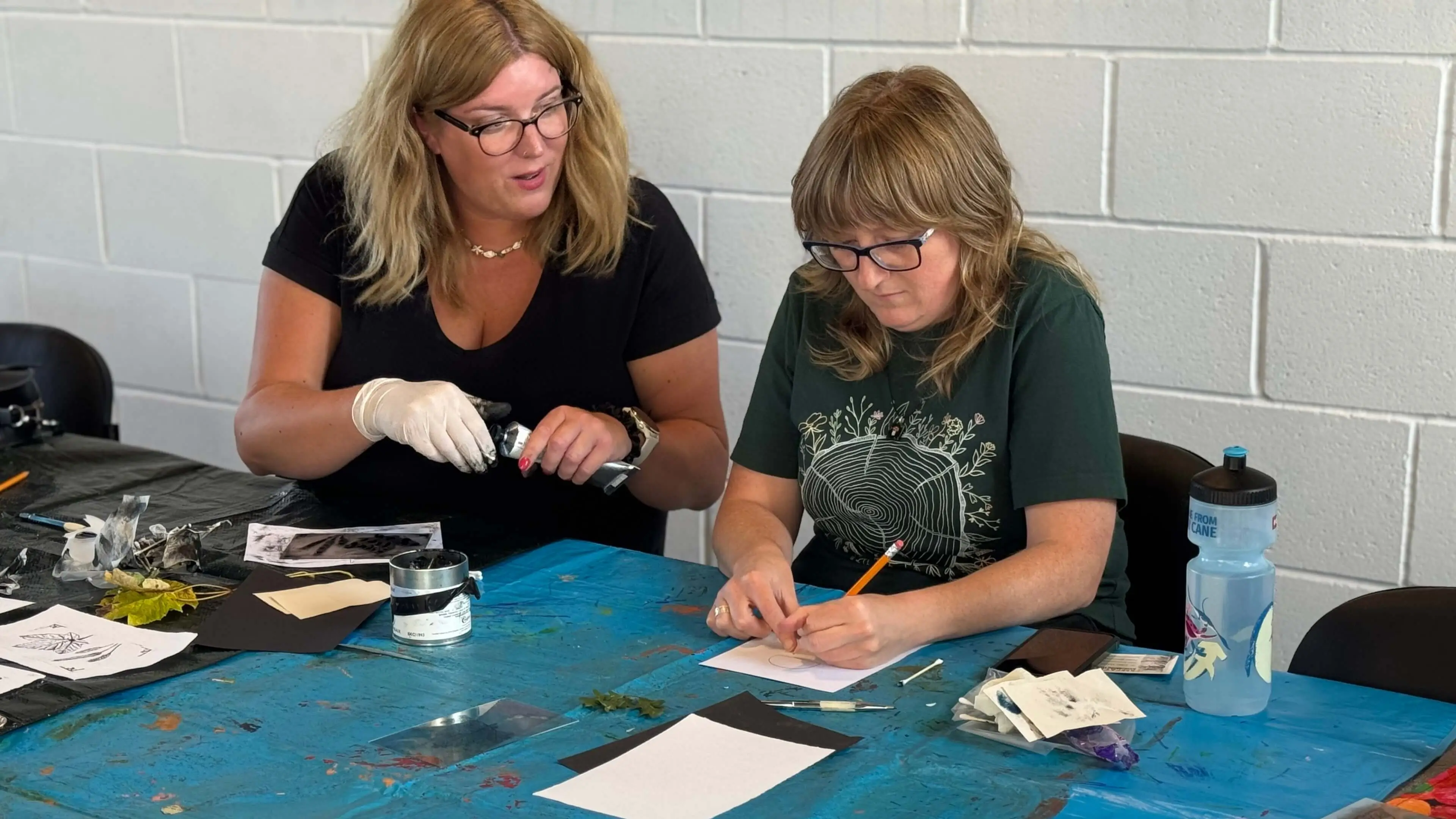 Wellness Wednesdays: Drypoint Etching