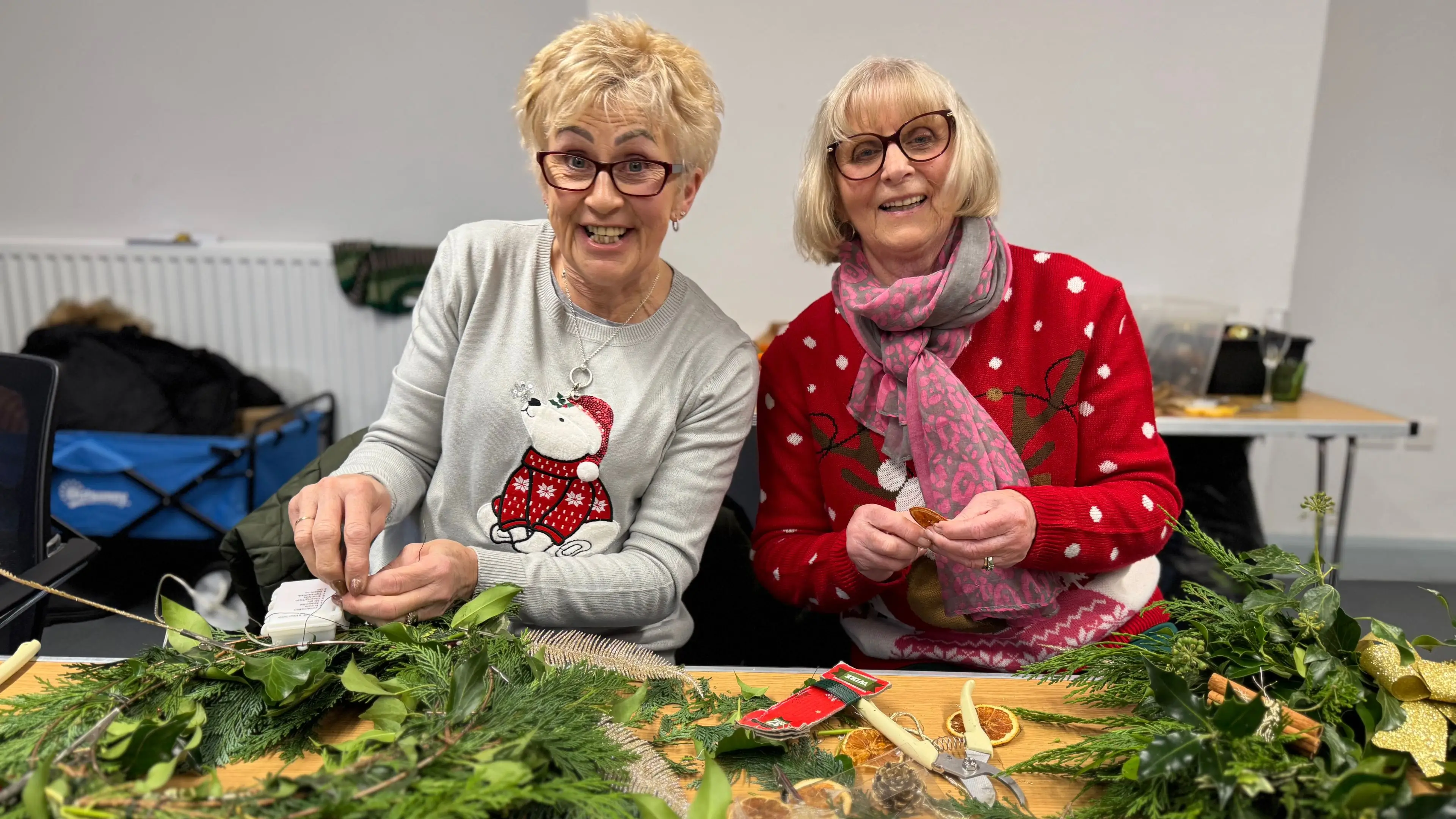 Christmas Wreath Making