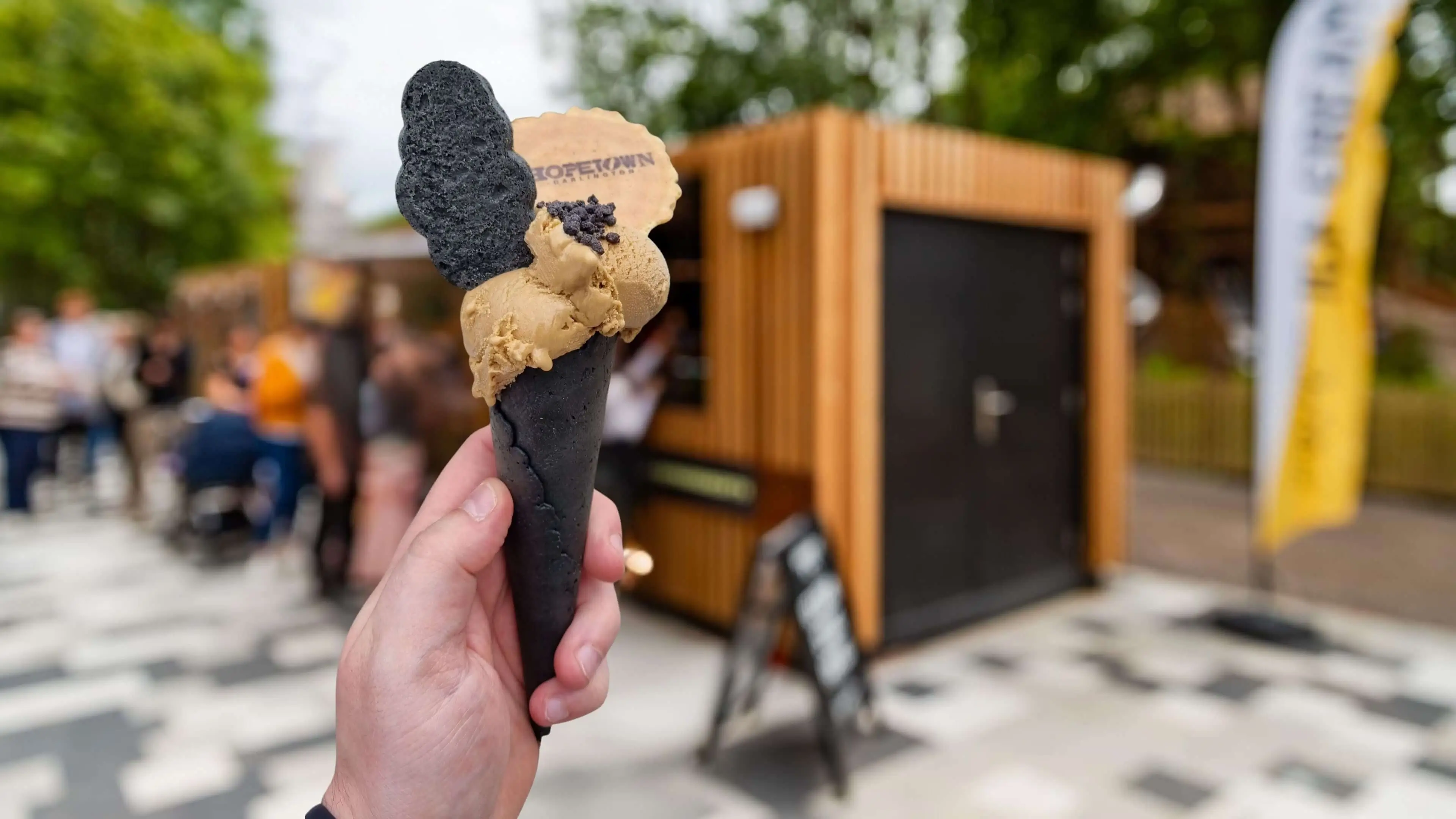 Black Diamond - an ice-cream to top the Lemon Top?